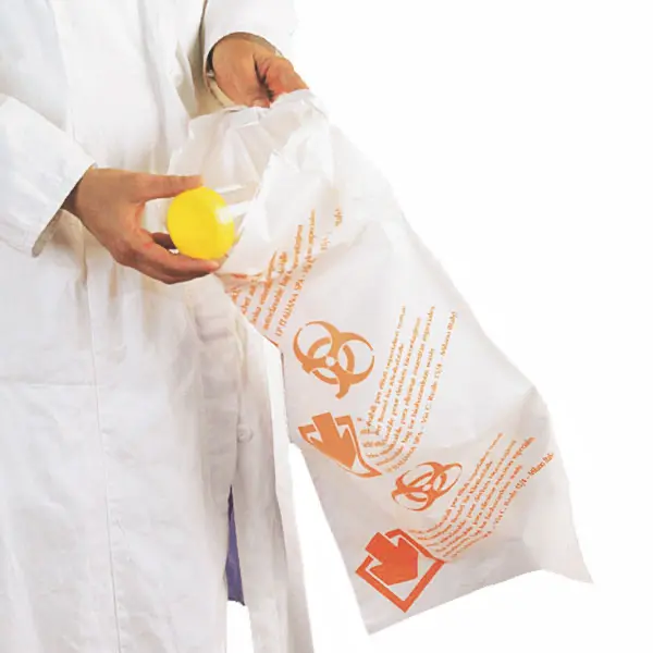 Sterilisable rubbish/sample bags Heat resistant up to 140 °C

 | 300 x 660 mm