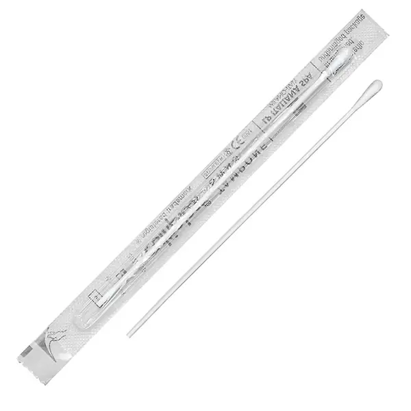Plastic swab-sticks DACRON Sterile, single | 146 mm