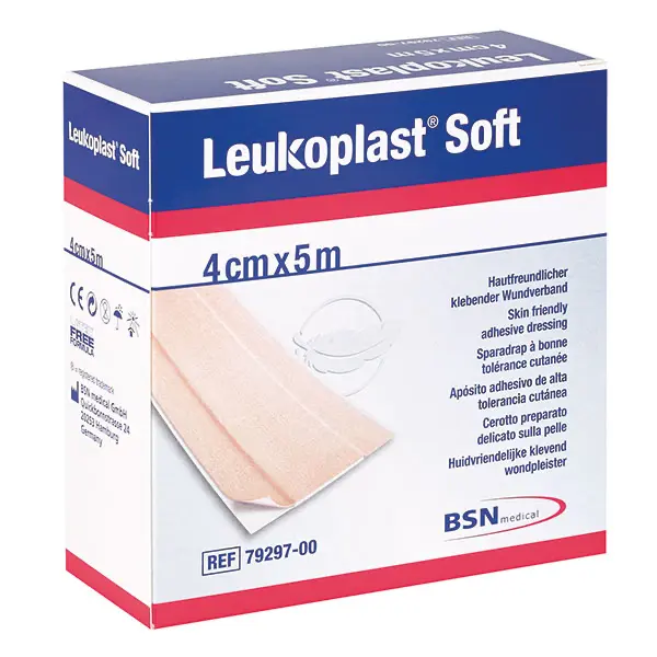 Leukoplast Soft Wundschnellverband BSN 4 cm x 5 m | 28 Stück